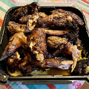 Jerk chicken wings