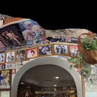 the inside of the restaurant