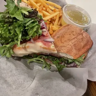 Italian sun. Excellent and the sauce on the side just made it that much better.