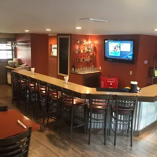 Bar room at Papa Dicks