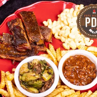 bbq ribs, ribs, food