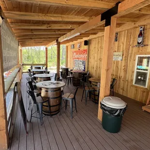 New Bourbon Barrel High Top Tables