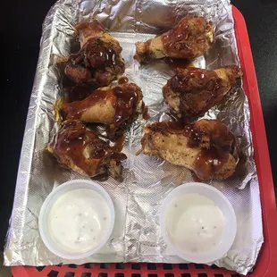 6 wings