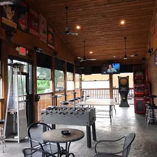 the inside of a restaurant