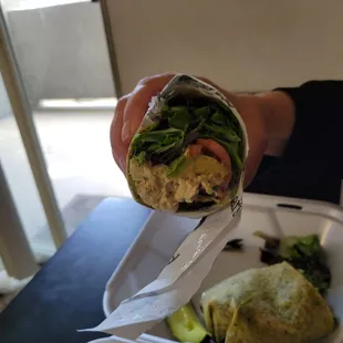 Tuna wrap. Tasty