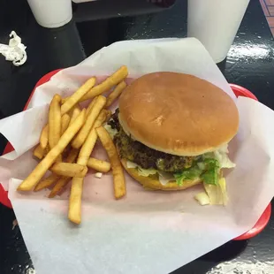 Papacheeseburger with double meat