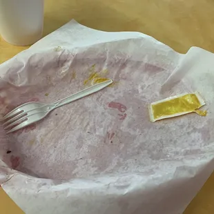 That&apos;s how bad my food was ‍