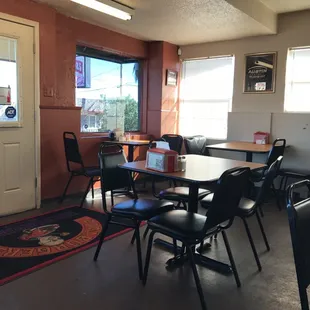 interior, pizza