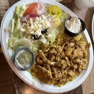 Chicken Shawarma Plate