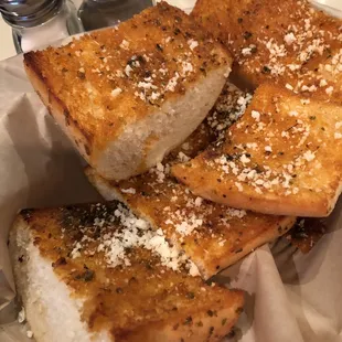 Complimentary bread served with dinner. Yum.