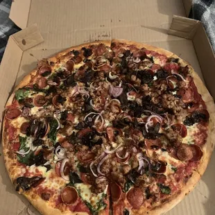 16 inch custom Pizza