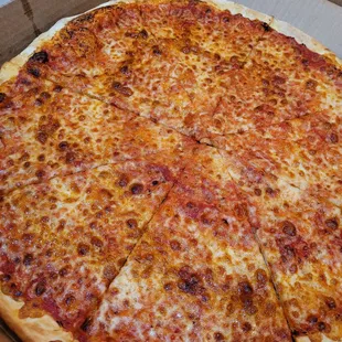 Large cheese pizza
