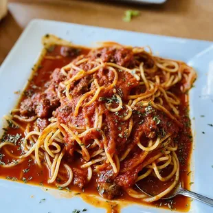 Spaghetti with Meat Sauce