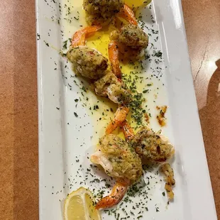 Stuffed Shrimp Appetizer
