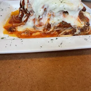 Veal and Eggplant Parmigiana