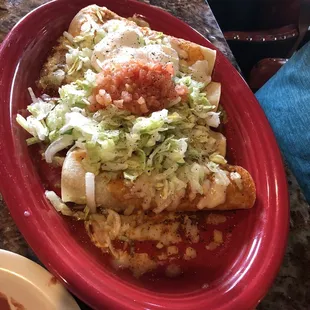 Enchiladas supreme.