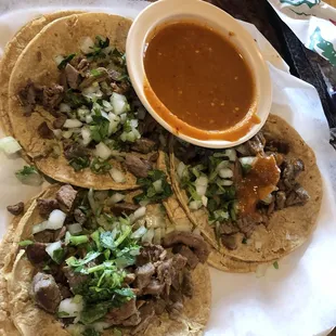 Tacos de asada