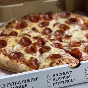 Medium 12 1 topping pizza