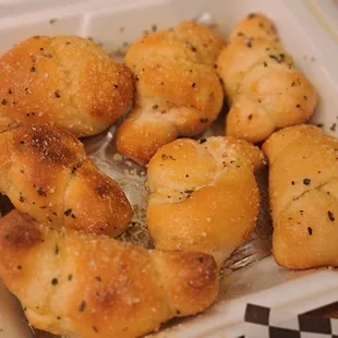 Garlic knots  yummy