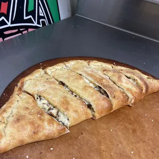 Large New York calzone 14 3 toppings