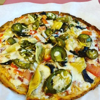 10" Small Cauliflower Crust 4 Toppings Pizza