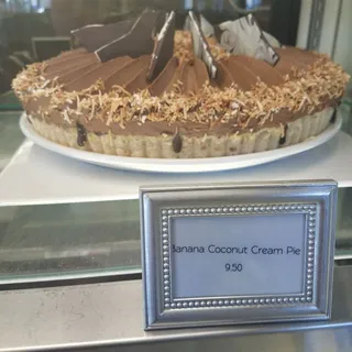 Banana Coconut Cream Pie