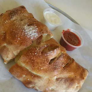 Fresh Hawaiian Delight Calzone
