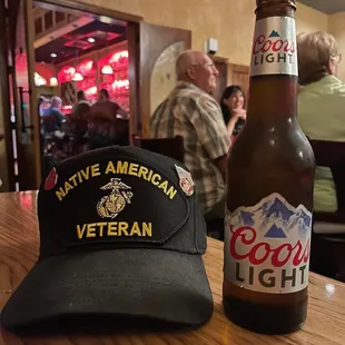 No meal is complete without a barley pop!