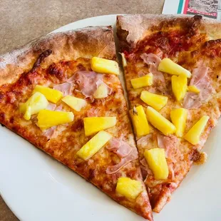 Hawaiian Gourmet Pizza $3 a slice