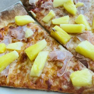 Hawaiian Gourmet Pizza $3 a slice