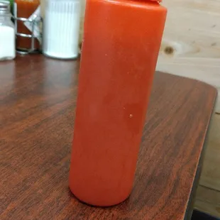 I appreciate the ketchup being served like this.  Much easier than a regular bottle.