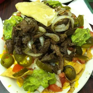 Botana for 2! Very good fajita flavor.