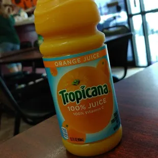 Not my favorite orange juice.