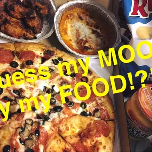food, pizza