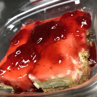 Homemade Famous Strawberry Cheesecake