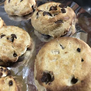 Freshly Baked Chocolate Chip Cookie