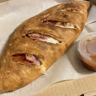 Very good Calzone.