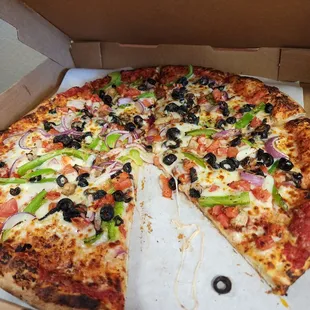 With all the vegetables
