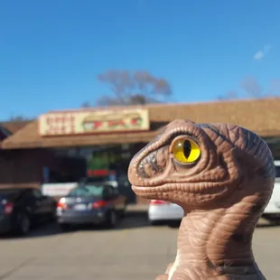 Bob the Raptor Says &quot;I like Papa Joe&apos;s.&quot;