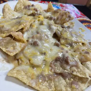 Bean &amp; Cheese Nachos