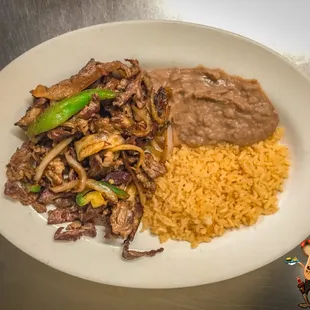 Beef Fajita Plate