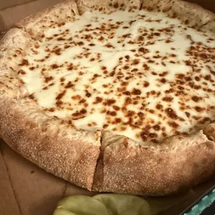 White sauce pizza