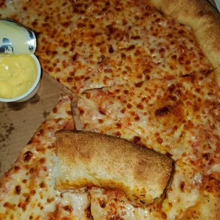 What my pizza really looked like