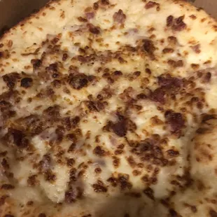 Uncut, over baked, COLD, breadsticks that I had to wait 2 hour when it is only a 7 minute drive.