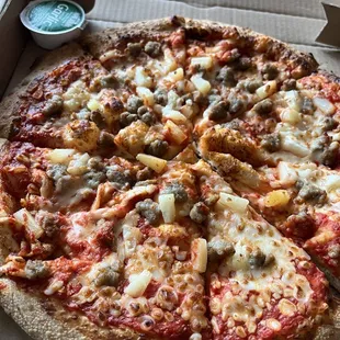 Two Toppings- Meats and Cheese