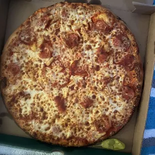 Pizza not cut