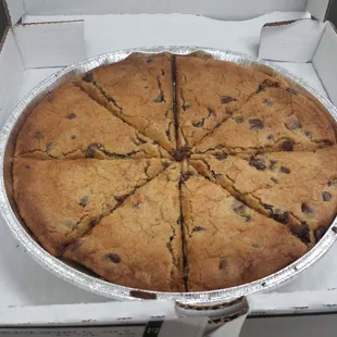 Oven baked chocolate chip cookie, limited time.  10/15/13