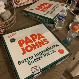 The box kept everything warm.