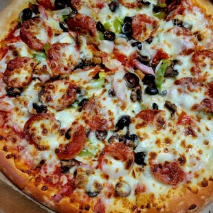 pizza, food