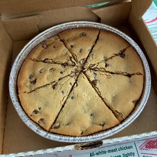 Cookie pie :)  Chocolate Chip Cookie